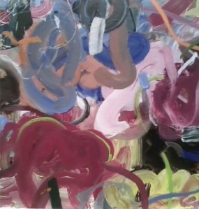 #59, Acrylic on panel, 12